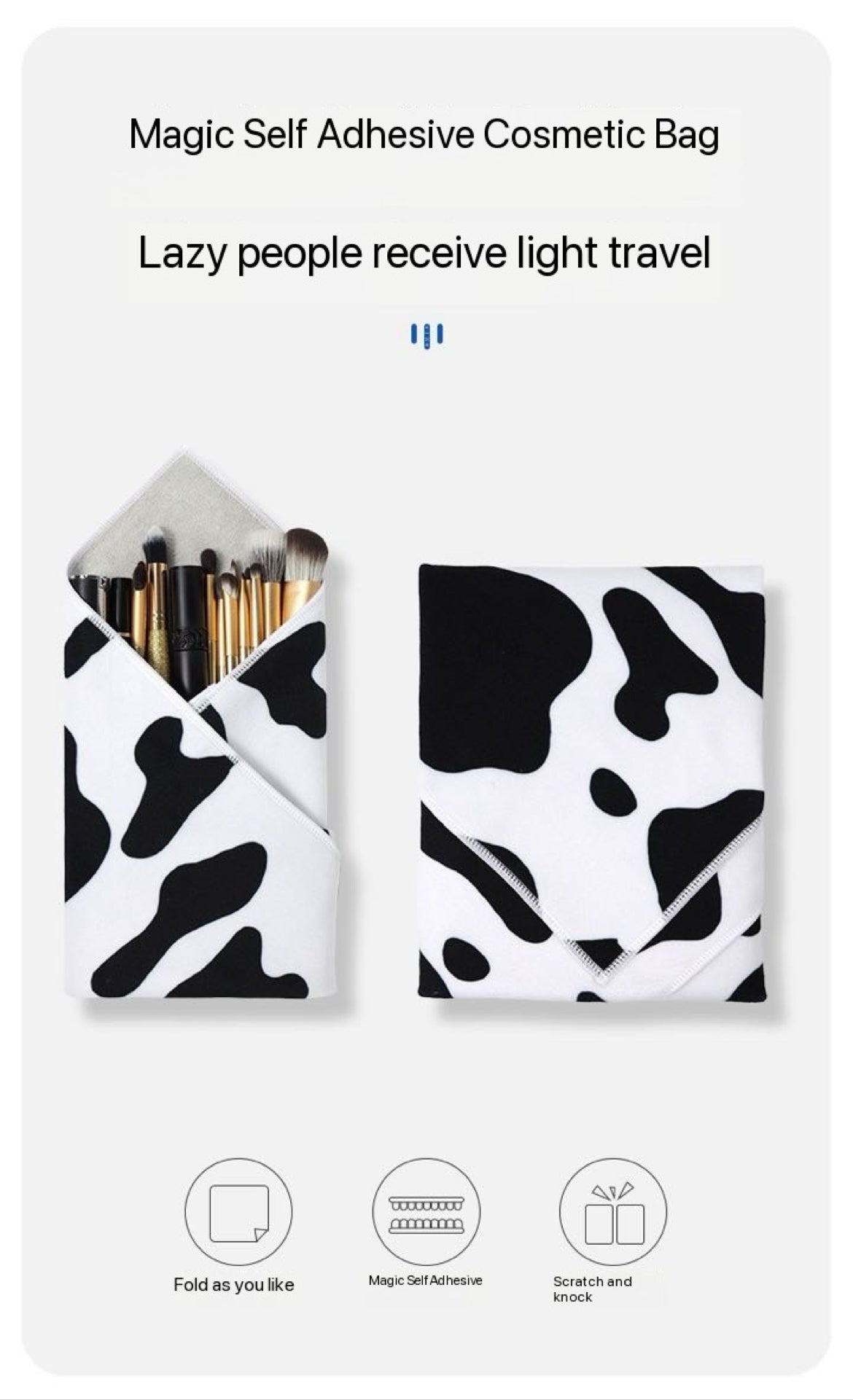 Magic Travel Fabric Organiser | Stick, Fold & Pack in Seconds